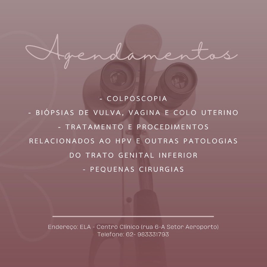 Procedimentos ambulatoriais — colposcopia, biópsias e pequenas cirurgias